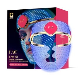 FAQ 201 - Máscara facial con luces LED RGB avanzadas, para manchas y acné suave, máscaras faciales para el cuidado de la piel, máscaras faciales inalámbricas de belleza, 600 puntos de resplandor
