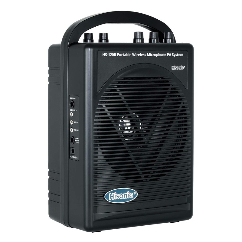 Hisonic HS120B Rechargeable & Portable PA (Public Address) System with