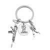 Walking Dead The Walking Dead Zombie Charm Keyring made from