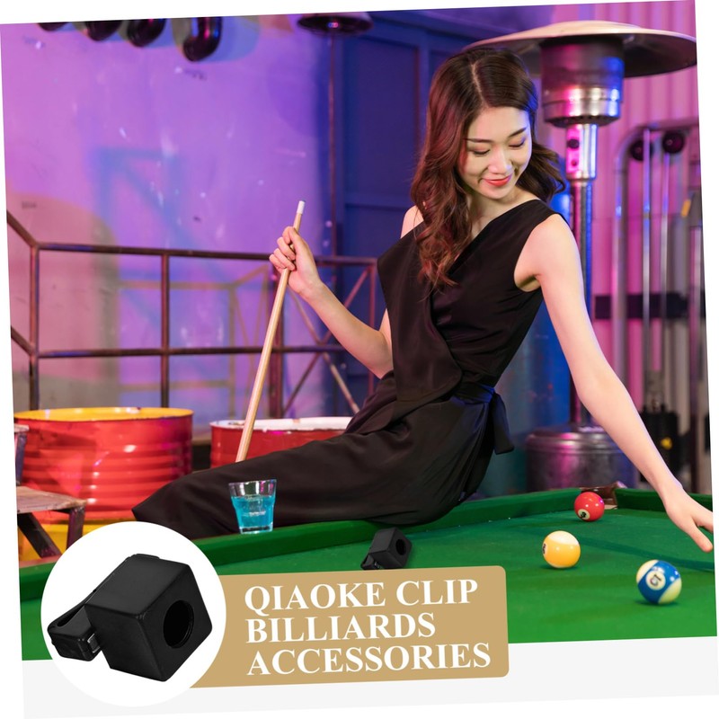 Mipcase 1 Pool Chalk Holder Clamp Portable Billiard Chalk Storage