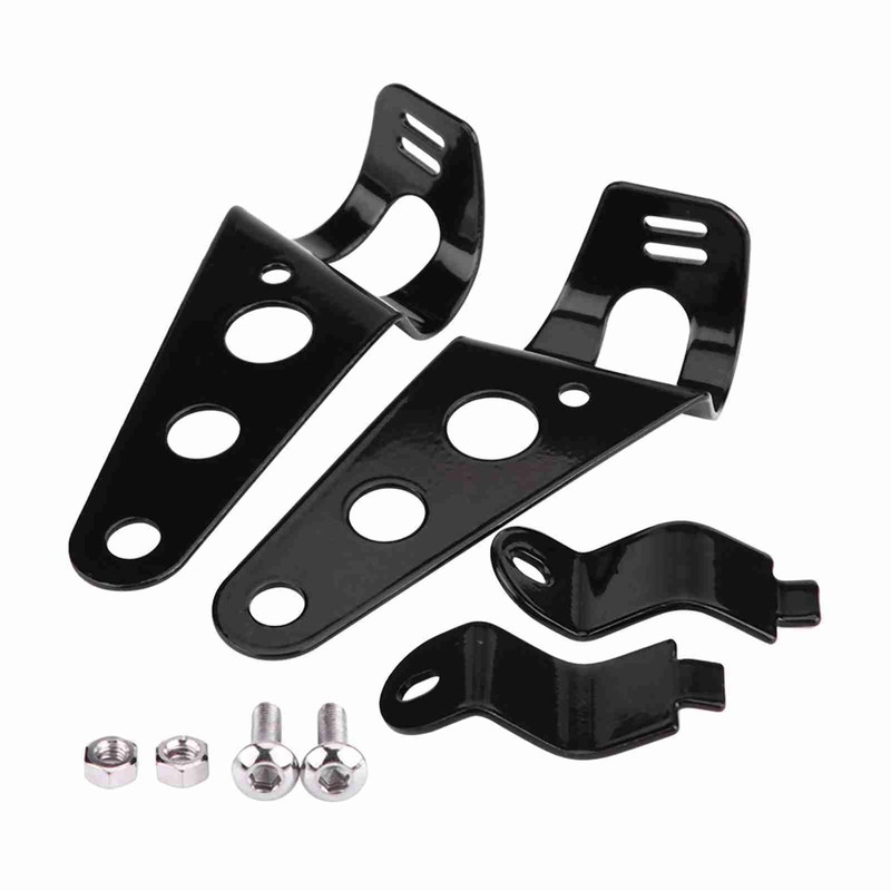 Aramox Headlight Brackets, Pack of 2 Motorcycle Headlight Brackets Fork