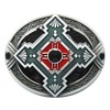 Urban Backwoods Hopi Peace Symbol I Belt Buckle for Interchangeable