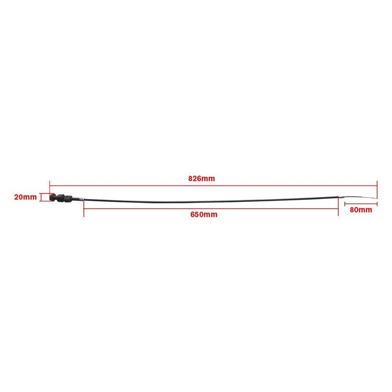 Autu Parts 54017-1182 Choke Cable for Kawasaki Mule 550/520 /