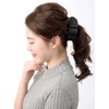 KOBE VINGTAINE H-934 Ribbon Banana Clip, Satin, Medium, Hair Clip,