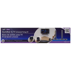 AVF EAK90-E Soundbar Mount for Mounting Soundbar Above or Below TV, Black