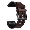 Abanen Leather Watch Band for Garmin Fenix 8 51mm /