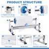 Consfly Stretch Film Wrap Dispenser with Cutter, 13.78 inch Table