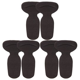 PhoenixSole Anti-Blocking Gel Cushion with Double Sided Tape, Black x 3 Pieces