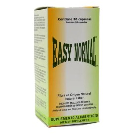 Easy Figure Normal Fibra De Origen Natural 30 Caps Sabor Sin Sabor