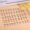 KALVICA 24 Pairs Small Stud Earrings for Women Girls Stainless