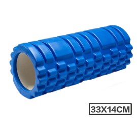 eBoutik - Core Balance Deep Tissue Muscle - Fitness Summer Gym Trigger Point Grid Sports - Pilates & Yoga - Ease Back, Calf, Neck Pain & Joint Massage (Blue)