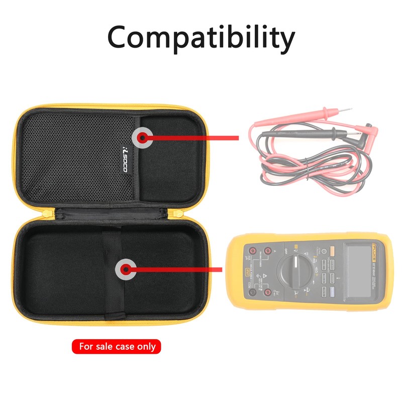RLSOCO Hard Case for Fluke 87V MAX / 87V MAX/E2