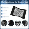 INFINAUTO Cargo Net 19.68 x 9.84 Inch Car Backseat Storage