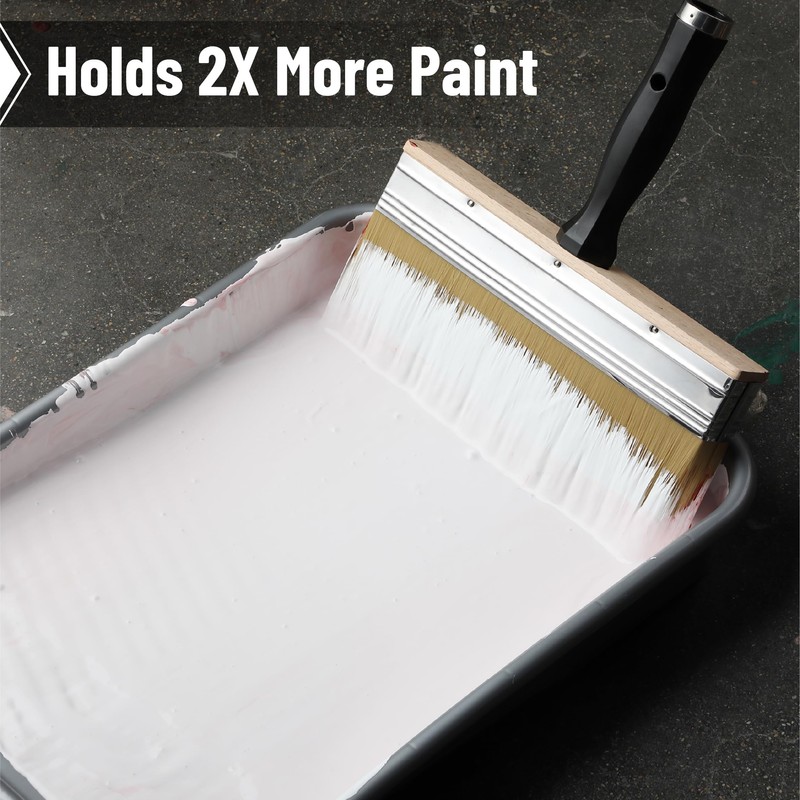 Bates- Deck Stain Brush, 7 Inch, Stain Brushes for Wood,