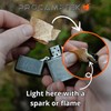 Procamptek Fire Strip Roll 55-feet Weatherproof Waxed Fire Starter Tinder