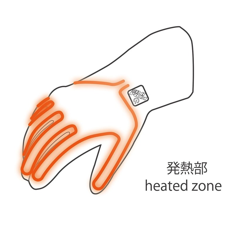 KOMINE EK-200 Carbon Protect Electric Gloves for Motorcycles, For Autumn