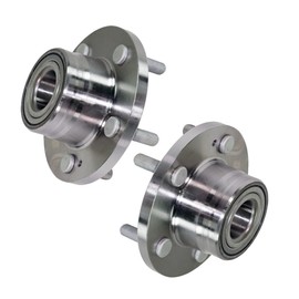 KarParts360 For Hyundai Santa Fe 2001 02 03 04 05 2006 Wheel Hubs Driver and Passenger Side | Pair | Rear | 5 Studs | Non-ABS | With Ball Bearing | With Lug Bolts | Front Wheel Drive | For 512197