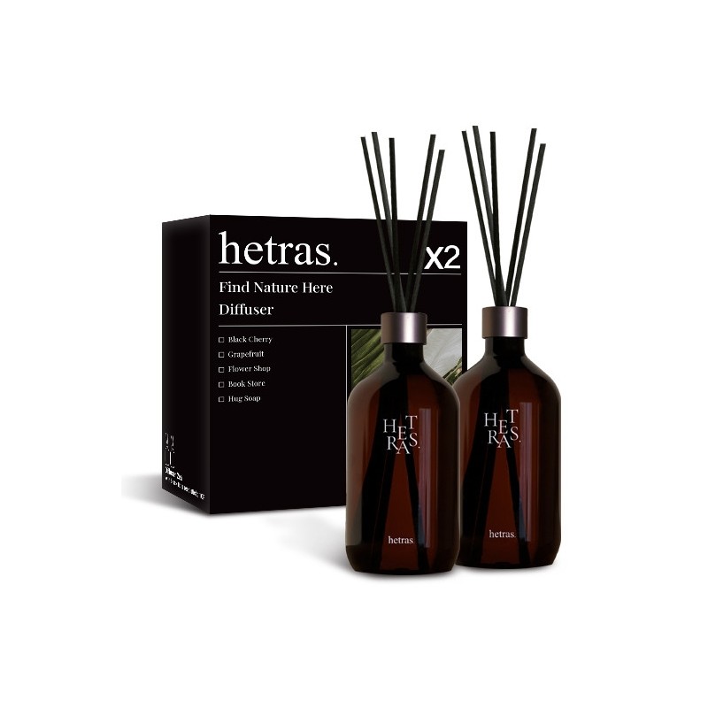 Hetras Premium Diffuser 500ml 2ea 15 types / 헤트라스 프리미엄