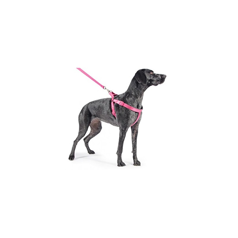 Ancol Padded Nylon Dog harness Raspberry Pink XL 88-120 cm