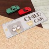 Bad Batsumaru Kigurumi Bear Car Magnet Sticker Slim Type CHILD