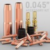 YESWELDER MIG Welding Gun Kit .045" Tip-Nozzle-Diffuser-Adapter for Lincoln Magnum