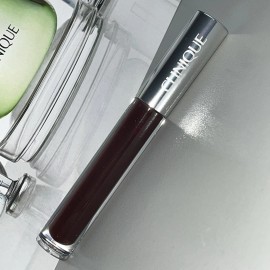 Clinique Pop Plush Creamy Lip Gloss #01 Black Honey Pop 0.11 oz/3.4 ml Full Size