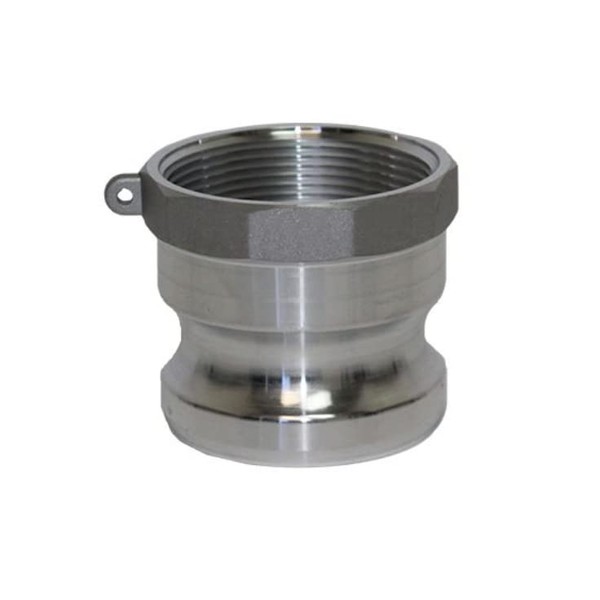 2 1/2" Male Camlock x 2 1/2" Female NPT Aluminum