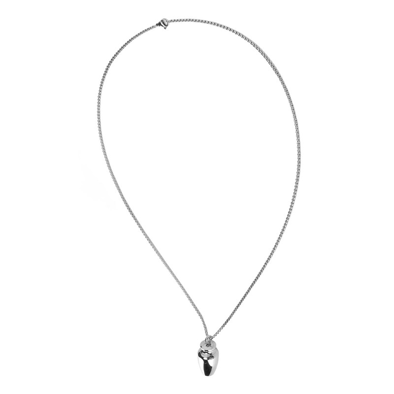 Pet Ashes Necklace Exquisite Memorial Stainless Steel Cremation Jewelry Urn