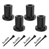 ZEKOO 1-3/8" Sliding Barn Door Hardware Track Spacers Replacement Assemblies