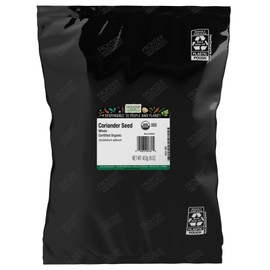 Frontier Co-op Whole Coriander Seeds, Bulk Spice, Certified Organic | 16 Ounce (Pack of 1)