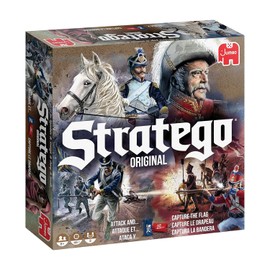 Jumbo, Stratego - Original, Strategy Board Game, 2 Players, Ages 8 Year Plus