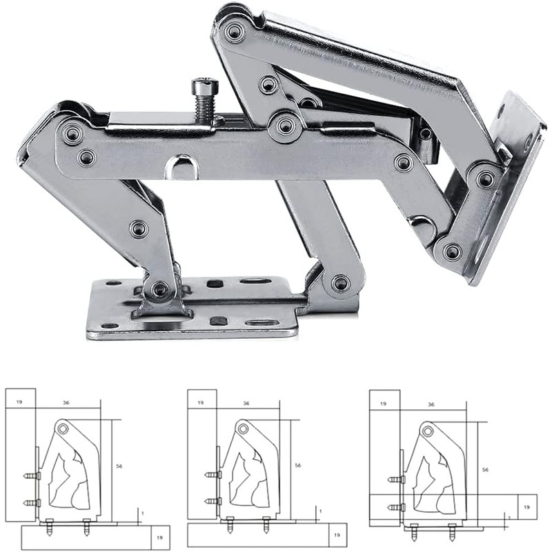 170 Degree Hinges Frameless Cabinet Door Hinges Hidden Hydraulic Adjustable