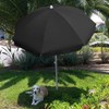 AMMSUN 6FT Portable Outdoor Picnic Beach Umbrella with Tilt Function,
