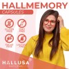HallMemory - Ginkgo Biloba - Vitaminas - Factor de enfoque