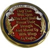 NEW "Mount Up With Wings As Eagles" Challenge Coin