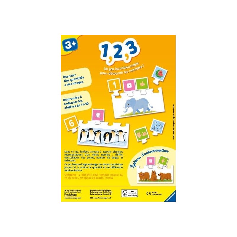 Ravensburger game – 1 2 3