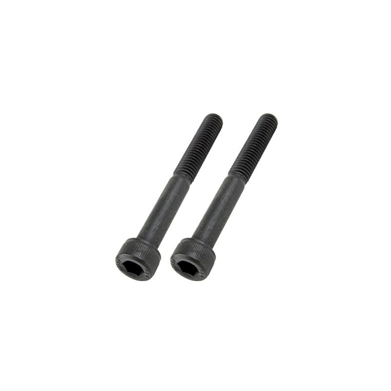POSH M6X50 900650-K2 Motorcycle Supplies, Cap Bolts, Stainless Steel, Black,