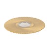 Circular Saw Blade 72 Teeth Ti Plated High Speed Steel