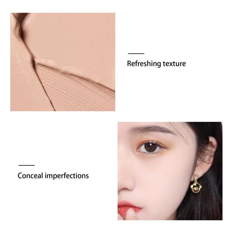 20 g Face Concealer, Cover Dark Circles, Waterproof, Brightening Concealer