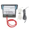 Touch Smart Thermostat Dual Display Digital Refrigeration Defrost Temperature Controller
