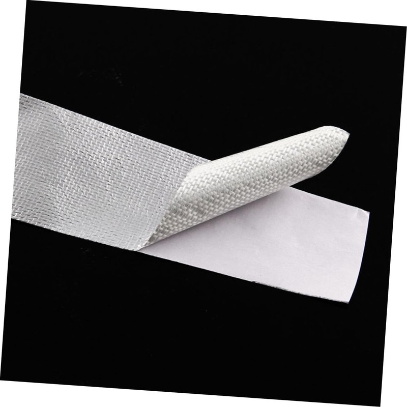 CHILDWEET Exhaust Tape 25m Roll Aluminum Foil Insulation Tape for