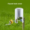 Outdoor Tap Cover, Faucet Lock and Multifunctional Protective Lid for