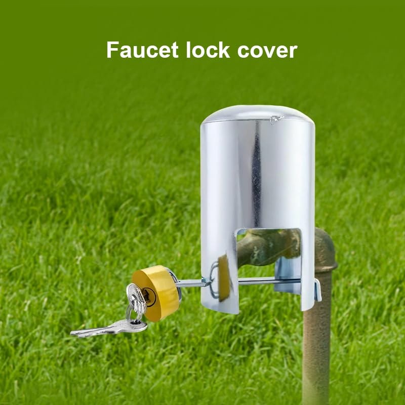 Outdoor Tap Cover, Faucet Lock and Multifunctional Protective Lid for