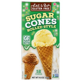 Let's Do…Gluten Free Sugar Cones Rolled Style