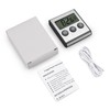 Upgraded Refrigerator Thermometer, Freezer Thermometer with High & Low Temperature