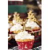 Anniversary House 75 Reindeer Cupcake Cases for Baking, Baking Cups
