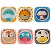 ZEAYEA 6 Pack 10 Oz Small Bowls, Durable Cartoon Bowls