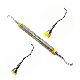 1 Piece High Quality Dental Gracey curettes Periodontal Scaler Stainless Steel Periodontal Curettes Perio Dental Instrument (1 Piece 5/6)