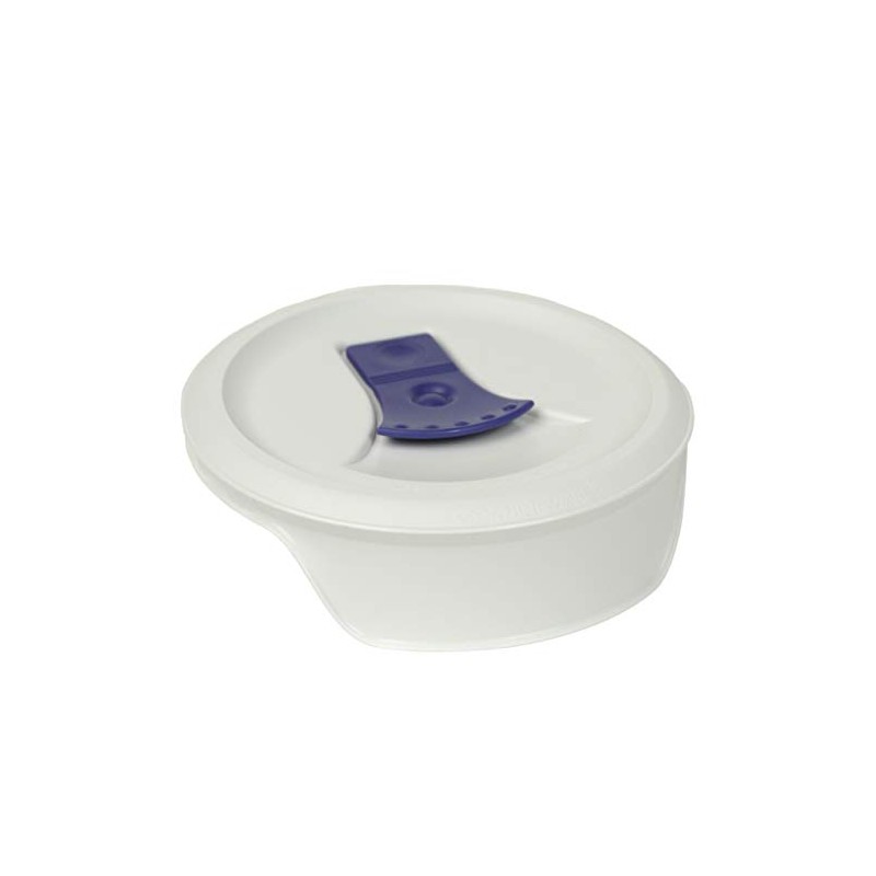 CorningWare FM-22-VPC 20oz French White Round Soup Mug Pop-Ins Vented