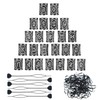 Willbond 24 x Hair and Beard Beads, for Braids, Nordic
